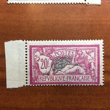 France num Yvert 208 ** MNH Merson Année 1924 decentré