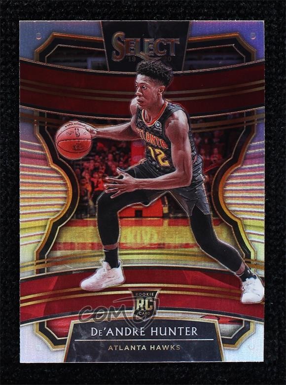 2019-20 Panini Select Concourse Silver Prizm De'Andre Hunter #40 lw9
