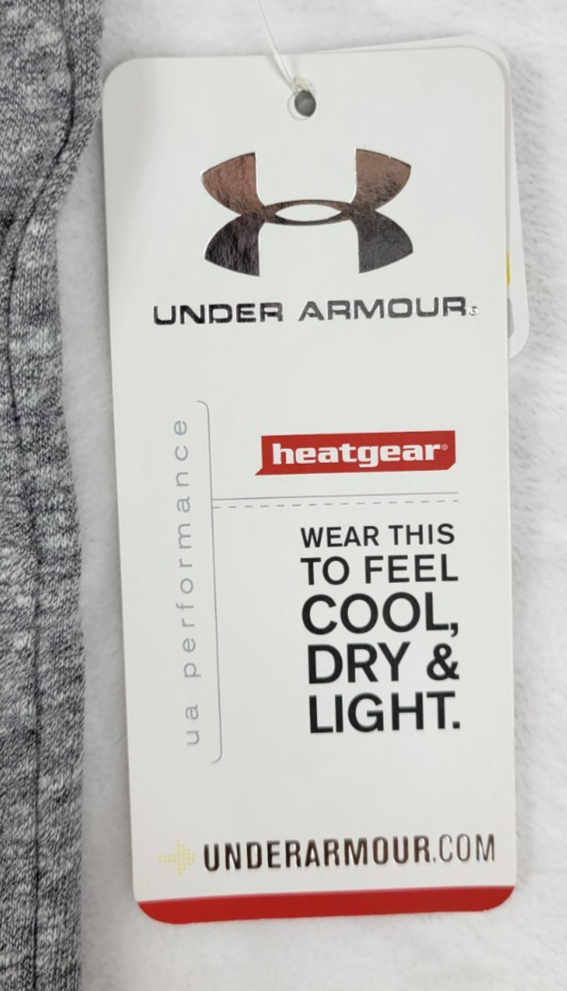 Under Armour NWT Oklahoma State Cowboys T Shirt Womens Med Orange Gray heatgear thumbnail 7