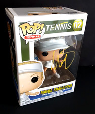 🔥MARIA SHARAPOVA Firmado Autografiado Funko Pop #02 Tenis ~ Con Autenticación