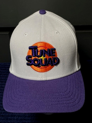 Space Jam A New Legacy Tune Squad Snapback Hat One Size Fits All ~White/Purple