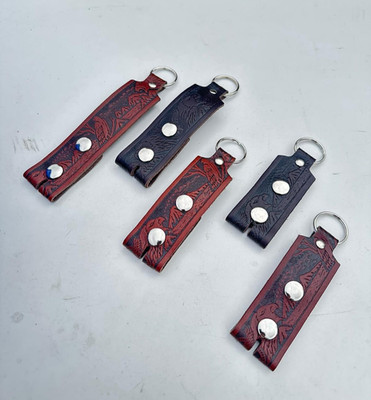 Handgefertigter Leder-Schlüsselanhänger Adler-Design Schlüsselanhänger robust Geschenk Accessoire Unisex