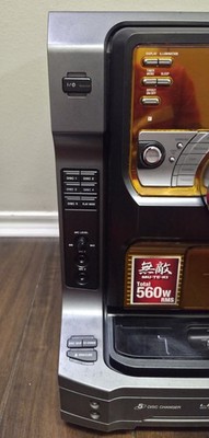 Sony LBT-ZX66i Muteki Hi-Fi Music System (Main Unit ONLY) - Powers