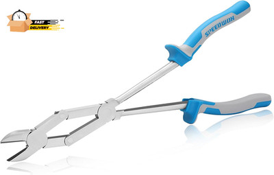 13-Inch Long Reach Double-Joint Side Cutters Dual Pivot Wire Cutting P