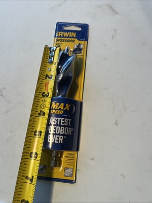 IRWIN SPEEDBOR 7/8'' x 6'' Max Speed Wood Drill Bit