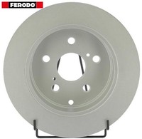 2X Bremsscheibe Ferodo DDF1409C 2 Bremsscheiben Hinterachse Hinten FüR Toyota