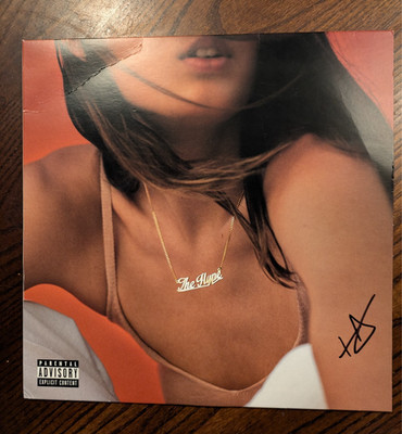 Hoodie Allen - The Hype - Signed 12'' Orange Vinyl Record Album LP 2017