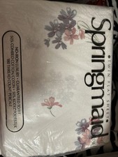 Vintage Springmaid Twin Sheets Fitted And Flat New Amanda GDN Rose