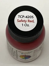 Tru-Color Paint TCP-4205 Safety Red 1oz Bottle