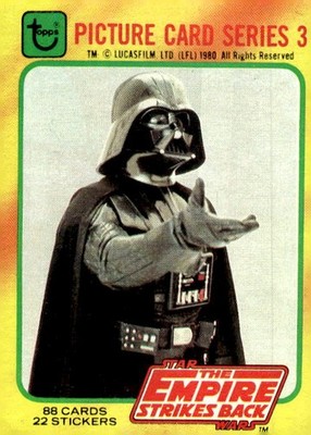 1980 Topps Star Wars: The Empire Strikes Back #265 Series 3 Title Card