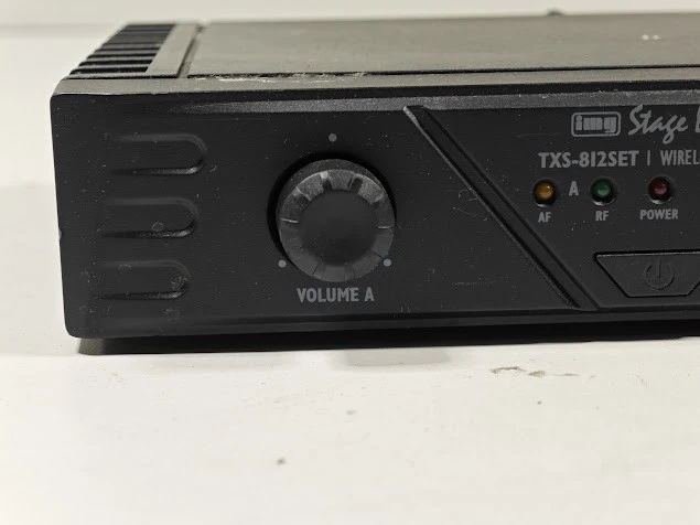 IMG Stage Line TXS-812SET Wireless Receiver - Untested, Used - Image 2 of 4