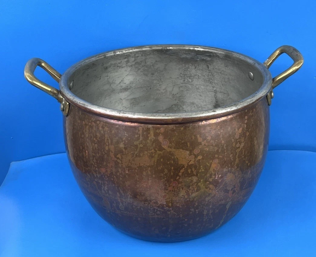 VTG Ruffoni Copper Stock Pot, 8 Qt, Italian Made No Lid
Opens in a new window or tab
