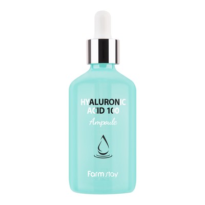 3 Pack Hyaluronic Acid 100 Ampoule by FarmStay for Women - 3.38 oz Treatment