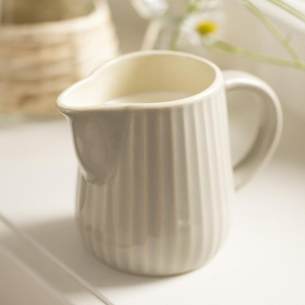 MilchkäNnchen Mynte Latte Beige Kleine Kanne Landhausgeschirr Von Ib Laursen-image