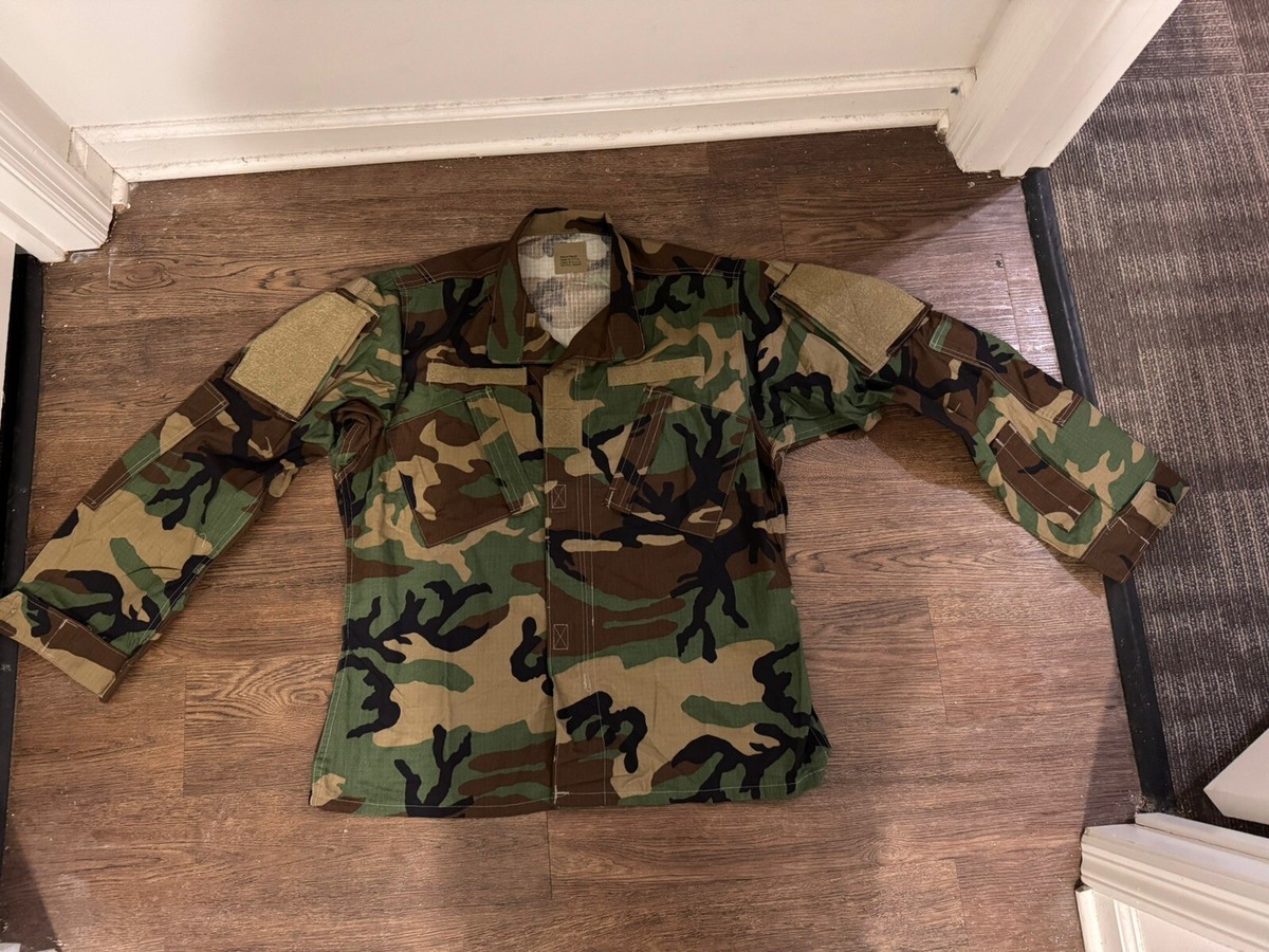 RARE OLDGEN NOS OPFOR BDU M81 Woodland Medium Short Jacket