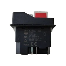 1pcs KJD17/120V 5Pins KJD17 120V Pushbutton Switches 1/2HP 16A Switches