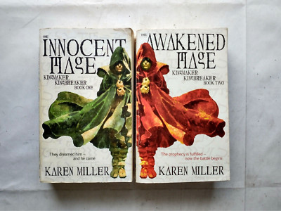 Karen Miller Kingmaker Kingbreaker 1 & 2 Innocent Mage Awakened Mage Orbit PB