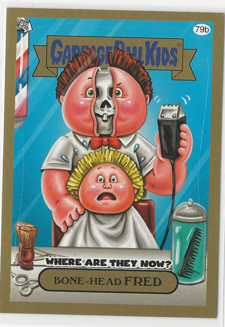 Bone-Head Fred 2014 Topps GARBAGE PAIL KIDS Flashback Series 3