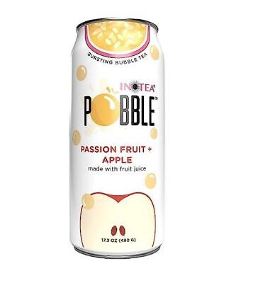 Inotea 2203353 16.6 fl oz Passion Fruit Apple Tea Beverage Tea in RTD -  Pack of 12