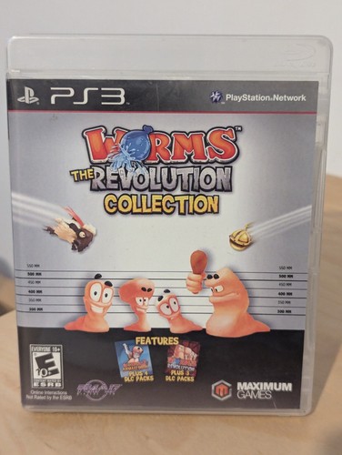 Worms The Revolution Collection PS3 - Disc neuwertig, getestet komplett NTSC ENG! - Bild 4 von 10