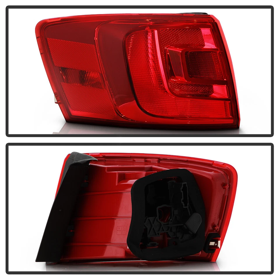 Para Volkswagen Jetta 2011-2018 sin faro antiniebla trasero luz trasera exterior conductor LH Foto 3 de 4