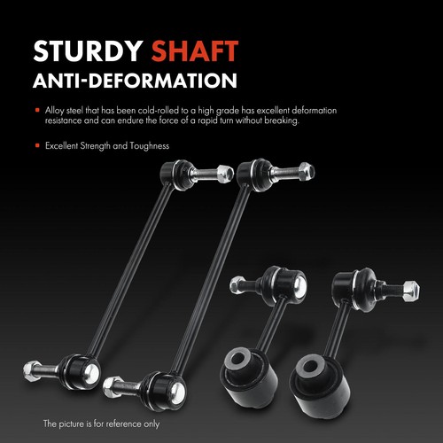 4x Front & Rear Sway Bar Link for Subaru BRZ 2013 2014-2019 Toyota 86 Scion FR-S - Picture 3 of 8