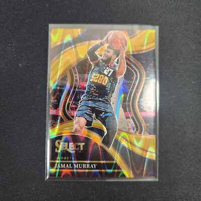 【44】 NBA カード Jamal Murray RC Gold 10シリ 2023-24 Select Jamal Murray GOLD FLASH Prizm # 10/10