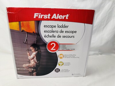 First Alert Two-Story 14ft Fire Escape Ladder In Original Box NEVER USED