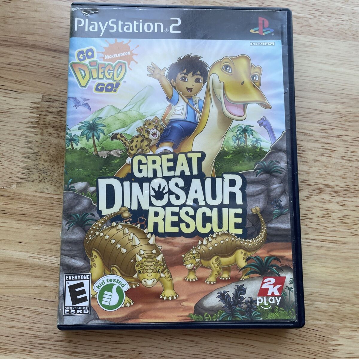 Go Diego Go! - Great Dinosaur Rescue - Sony Playstation 2 PS2