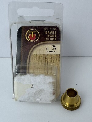 Thompson Center 7158 Brass Bore Guide Factory New T/C .45-.58 cal