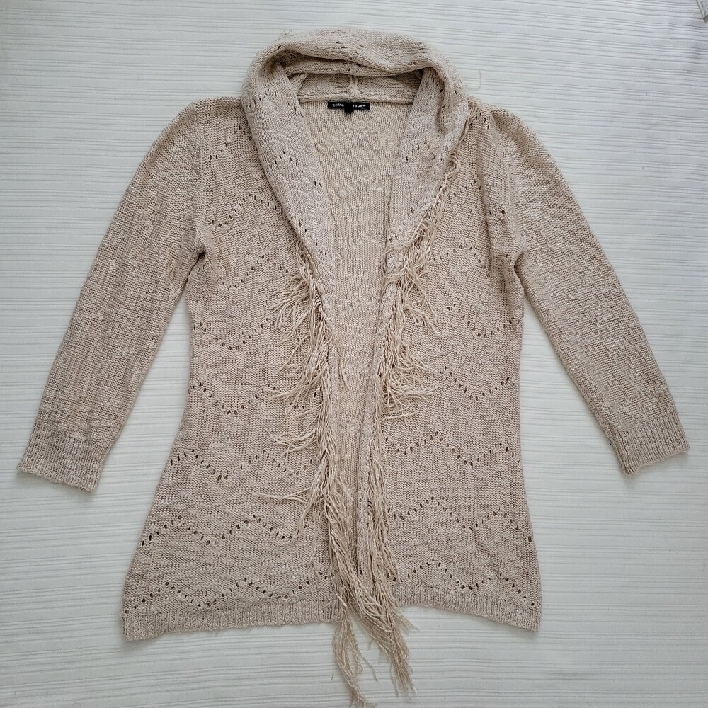 Cable and gauge sweater View 2