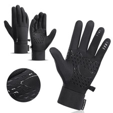 Winter Gloves Windproof Warm Gloves Touch Screen Gloves for Cold Weather Driving