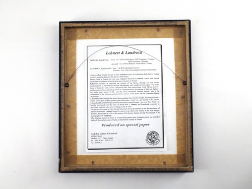 Lehnert & Landrock - Woman In White Shall, Official Print With COA - Cairo - Picture 4 of 4