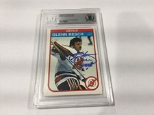 Glenn Resch Signed Autographed Card Slabbed Encapsulated Beckett BAS COA a