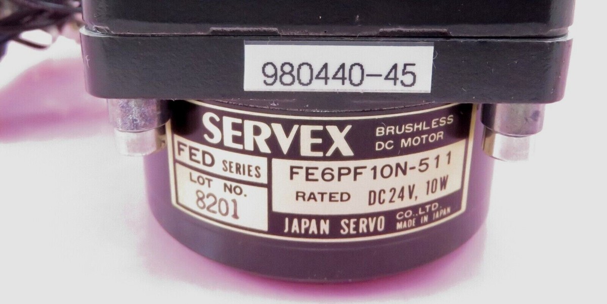 Japan Servo FE6PF10N-511 w/ 6H15EBN-21 Reducer & QuickDraw 257517