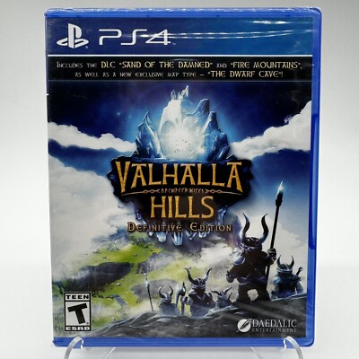 Valhalla Hills Definitive Edition - Sony PlayStation 4 PS4 - Brand New Sealed