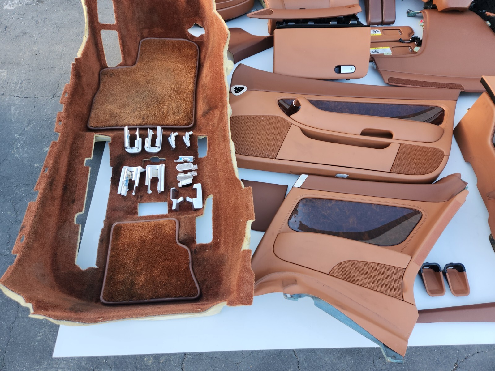 ✅ 03-10 OEM Bentley Continental GT Seats Door Panel Center Console Interior SET