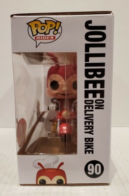 Funko Pop Rides: Jollibee on Delivery Bike #90 Store Exclusive