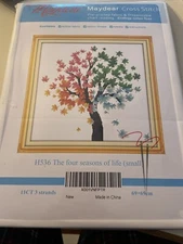 May Dear Cross stitch The Four Seasons Of life Small H536