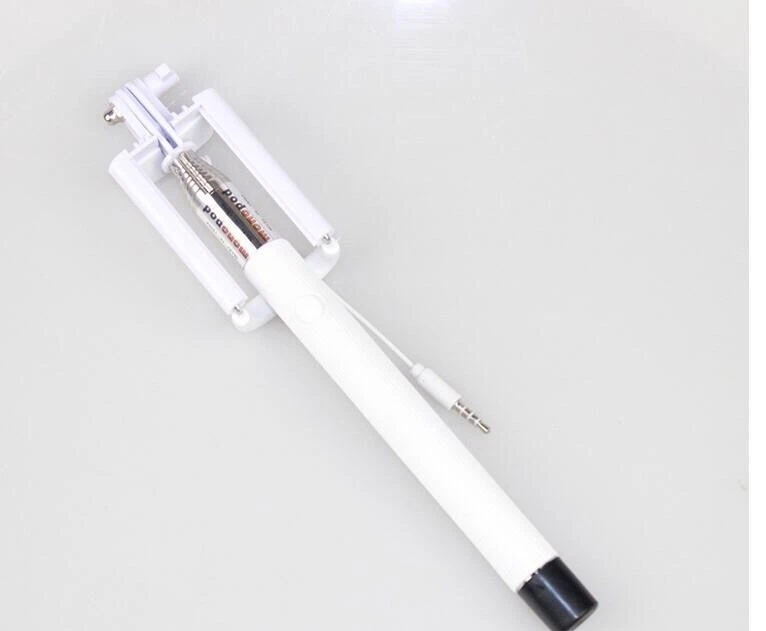 Monopod Selfie Stick Telescopic Wired Remote Moble Phone holder For New Phones - Image 3 of 4