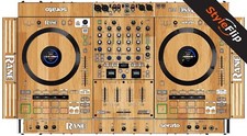 Rane Four Skin  Wood Design 5  Protective Decal  StyleFlip Skins
