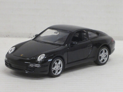 Porsche 911 Carrera S (1997) in schwarz ohne Box Welly ca. 1:32 mit Pullback