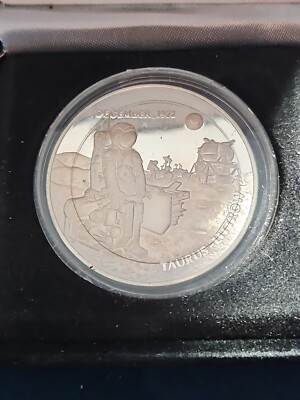 1972 Apollo XVII 17 Sterling Silver Proof Medal .925 (S.M.#00004