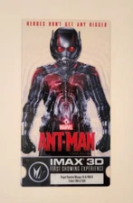 Marvel Ant-Man 2015 Regal IMAX 3D First Show Experience Collectible Movie Ticket