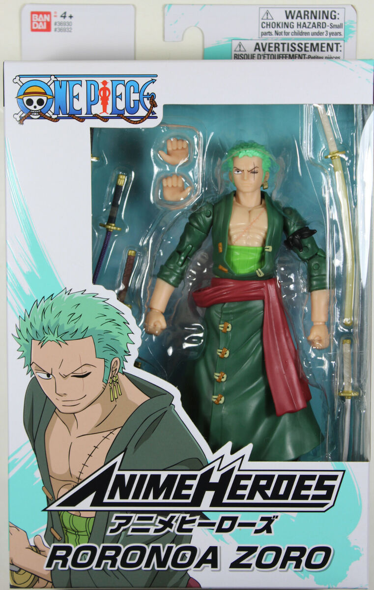  Anime Heroes – One Piece – Roronoa Zoro Action Figure 36932 :  Toys & Games