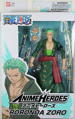 One Piece Anime Heroes Roronoa Zoro Figure Review! 