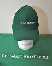 LEHMAN BROTHERS  SPORTS CAP  BASEBALL CAP  EMBROIDERED  ONLY ONE  NEW 
