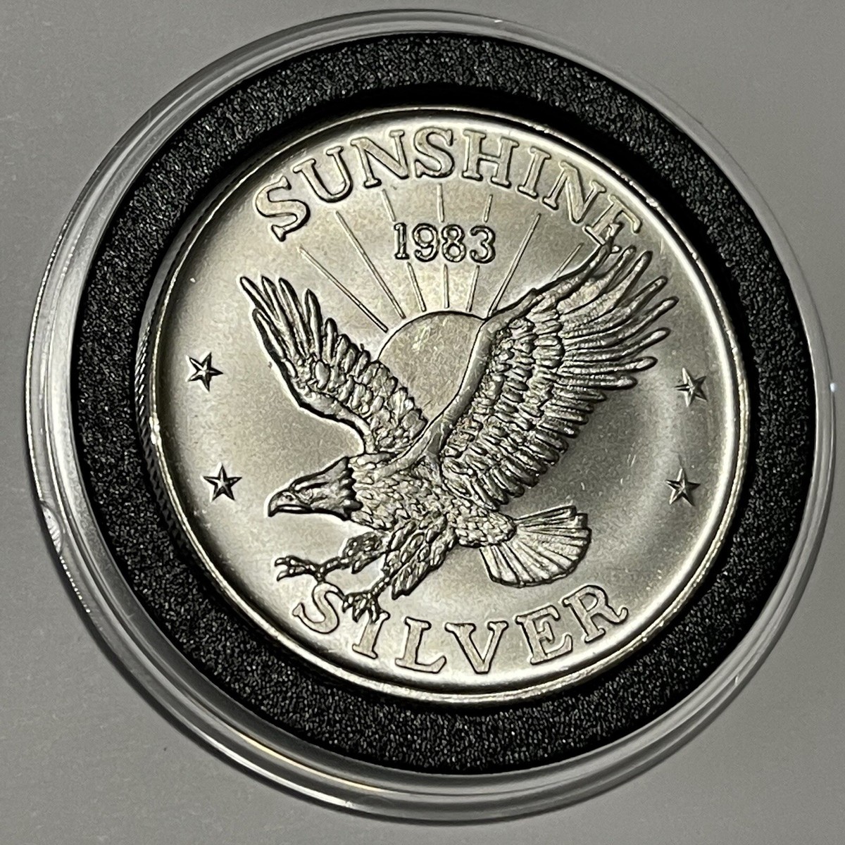 1983 Sunshine American Eagle Collect Rare Coin 1 Troy Oz .999 Fine