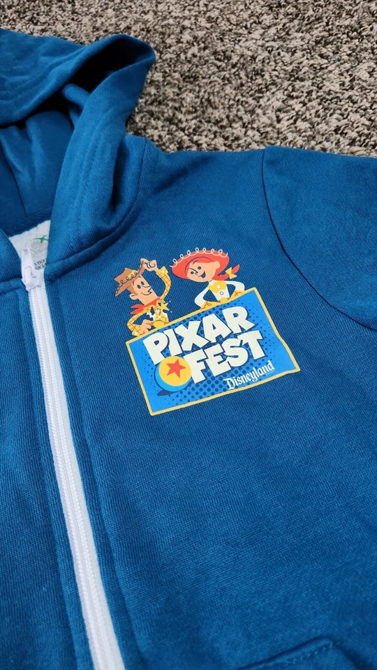 Disneyland Pixar Fest 2024 Sudadera con Capucha Chaqueta Juvenil EE. UU. XS Foto 4 de 4