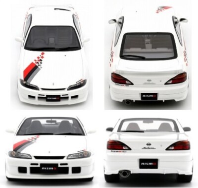OTM1035 OTTO 1:18 Nissan Silvia S15 Spec R Nismo Aero 2000 White